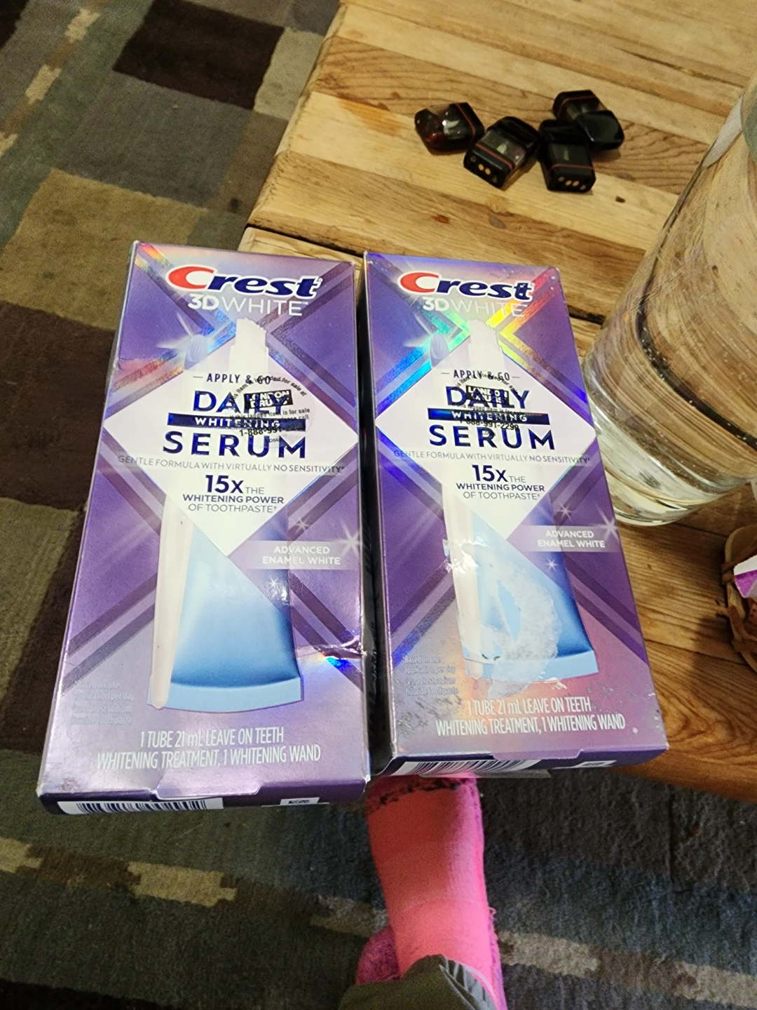 Crest 3D White Daily Whitening Serum (2 Tubes)