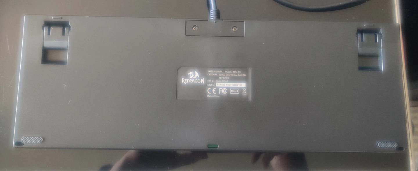 Redragon Kumara K552-KR Wired Mechanical Gaming Keyboard - photo 2