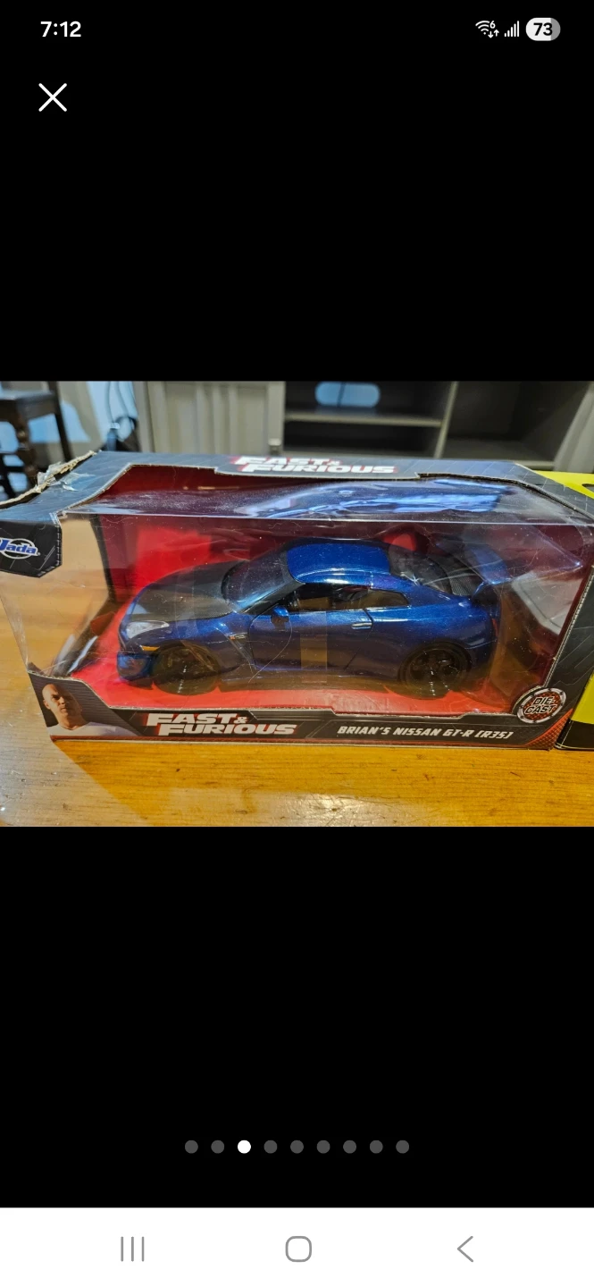 1/24 Fast & Furious Brian's Nissan GT-R (R35) model Cars - photo 2