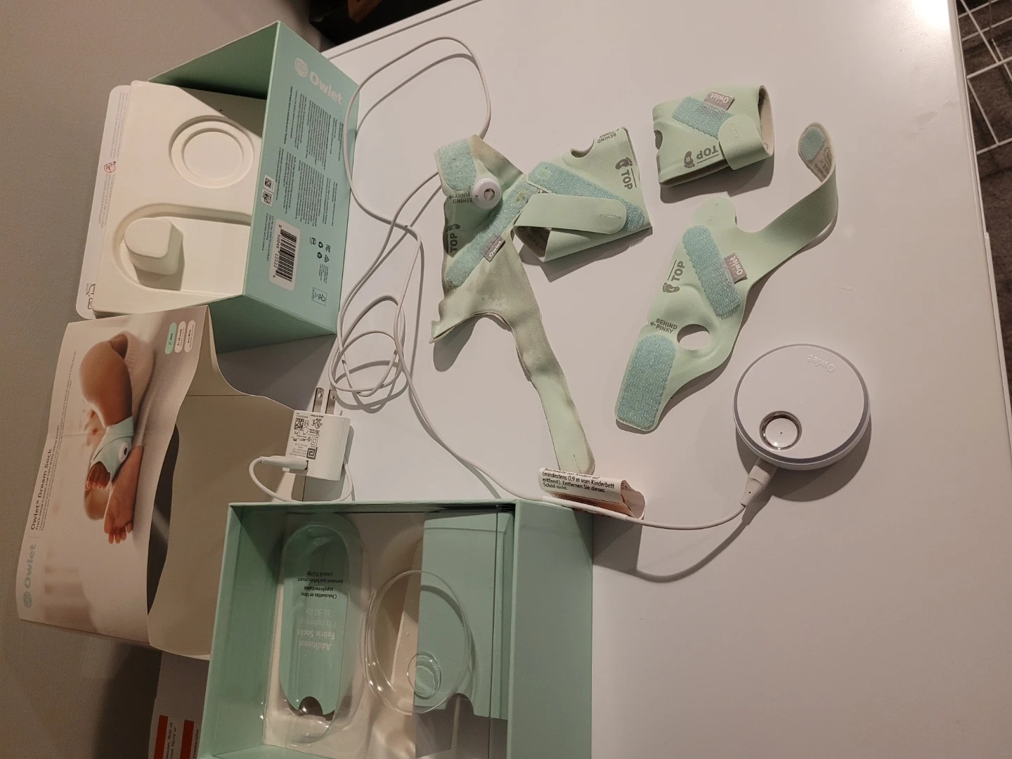 Owlet Dream Sock + Base Station - photo 3