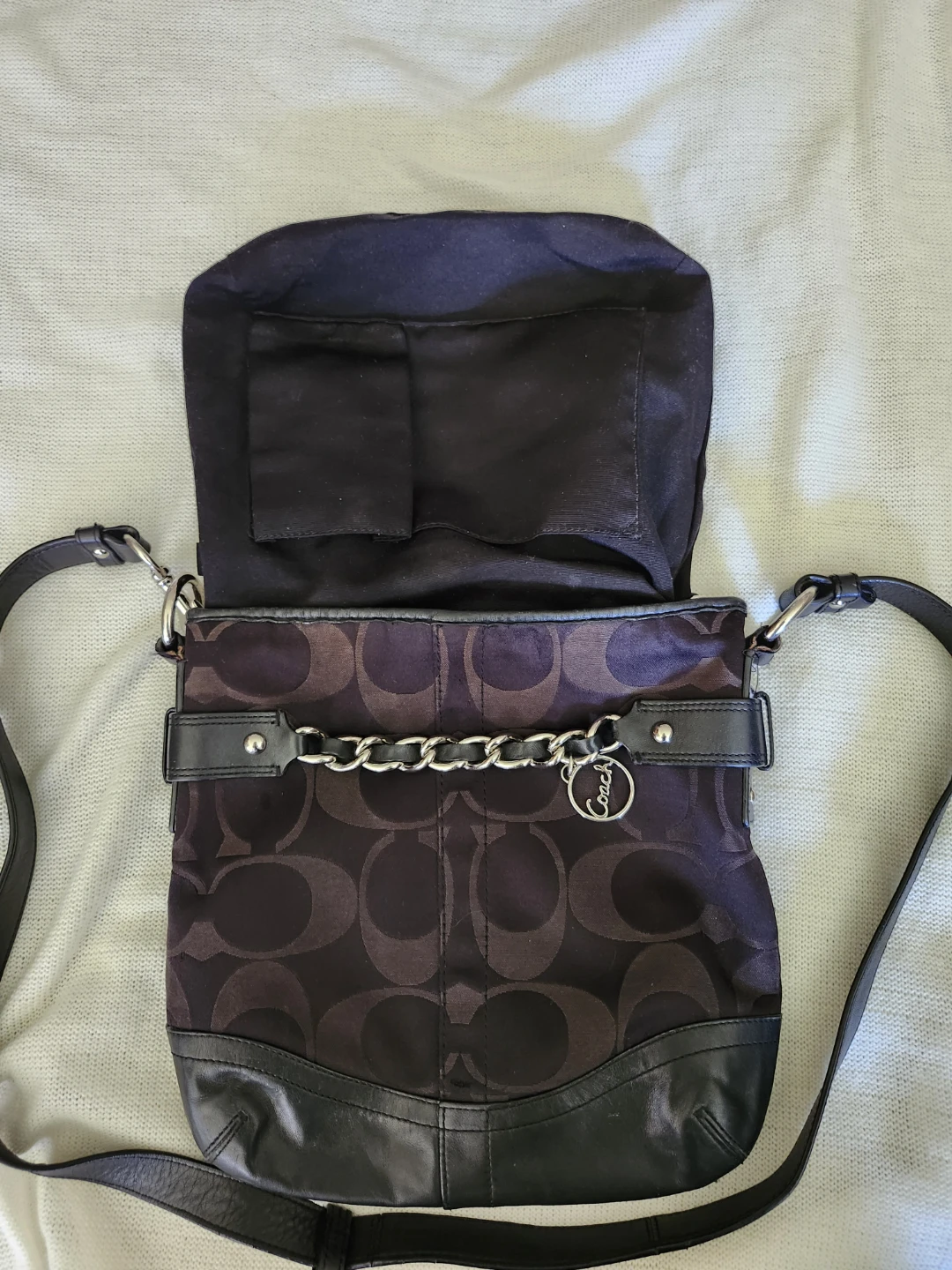 Coach Signature Jacquard Crossbody Bag - photo 4