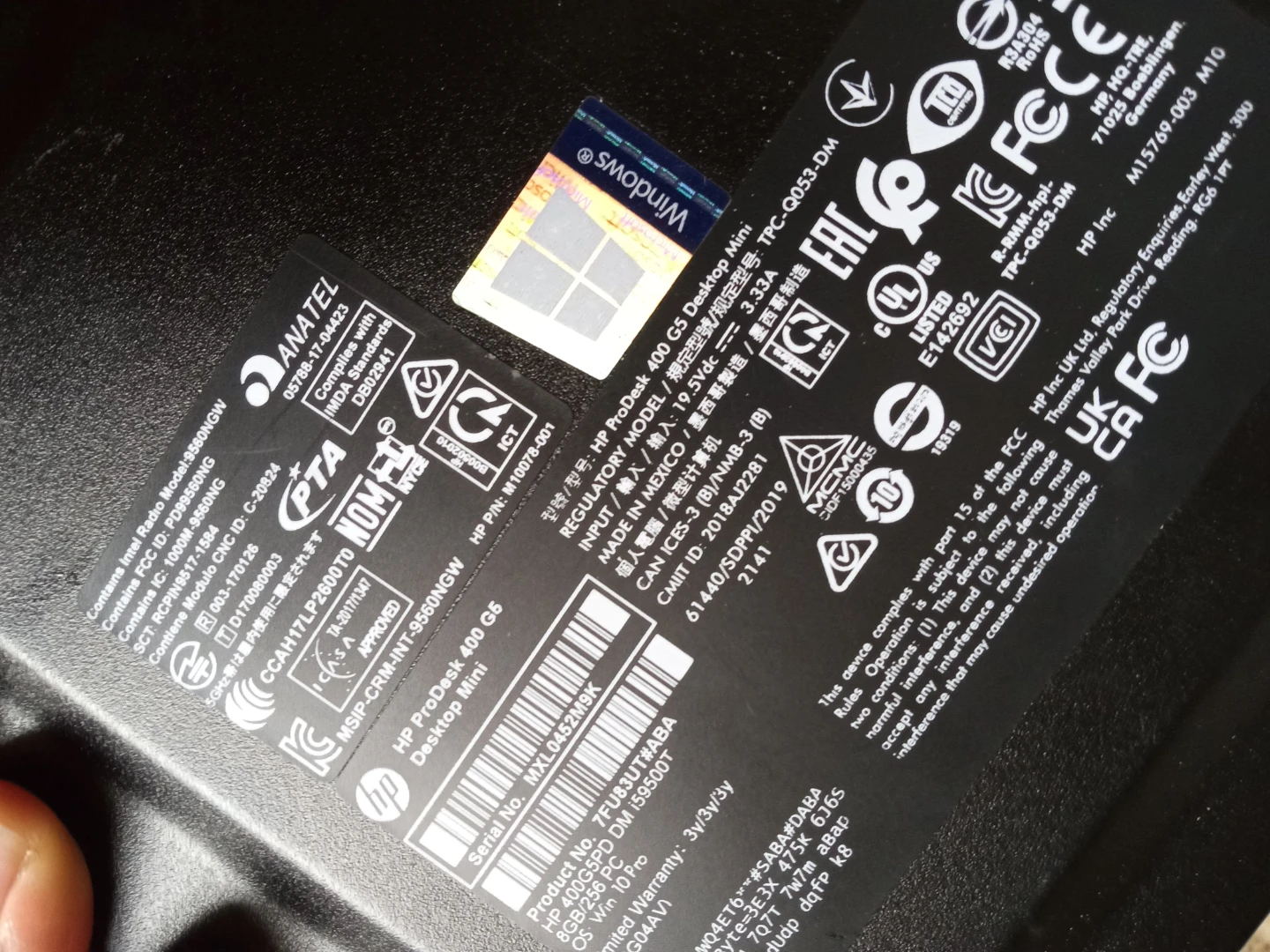 HP ProDesk 400 G5 Desktop Mini PC - photo 3