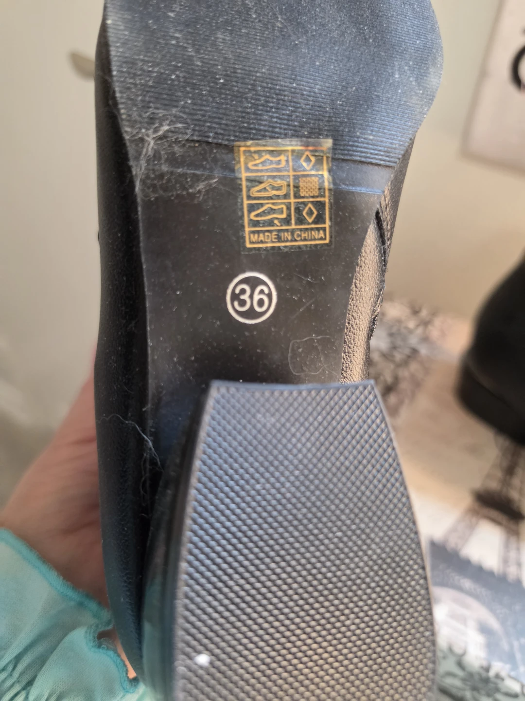 Black Ankle Boots Size 36 - photo 5