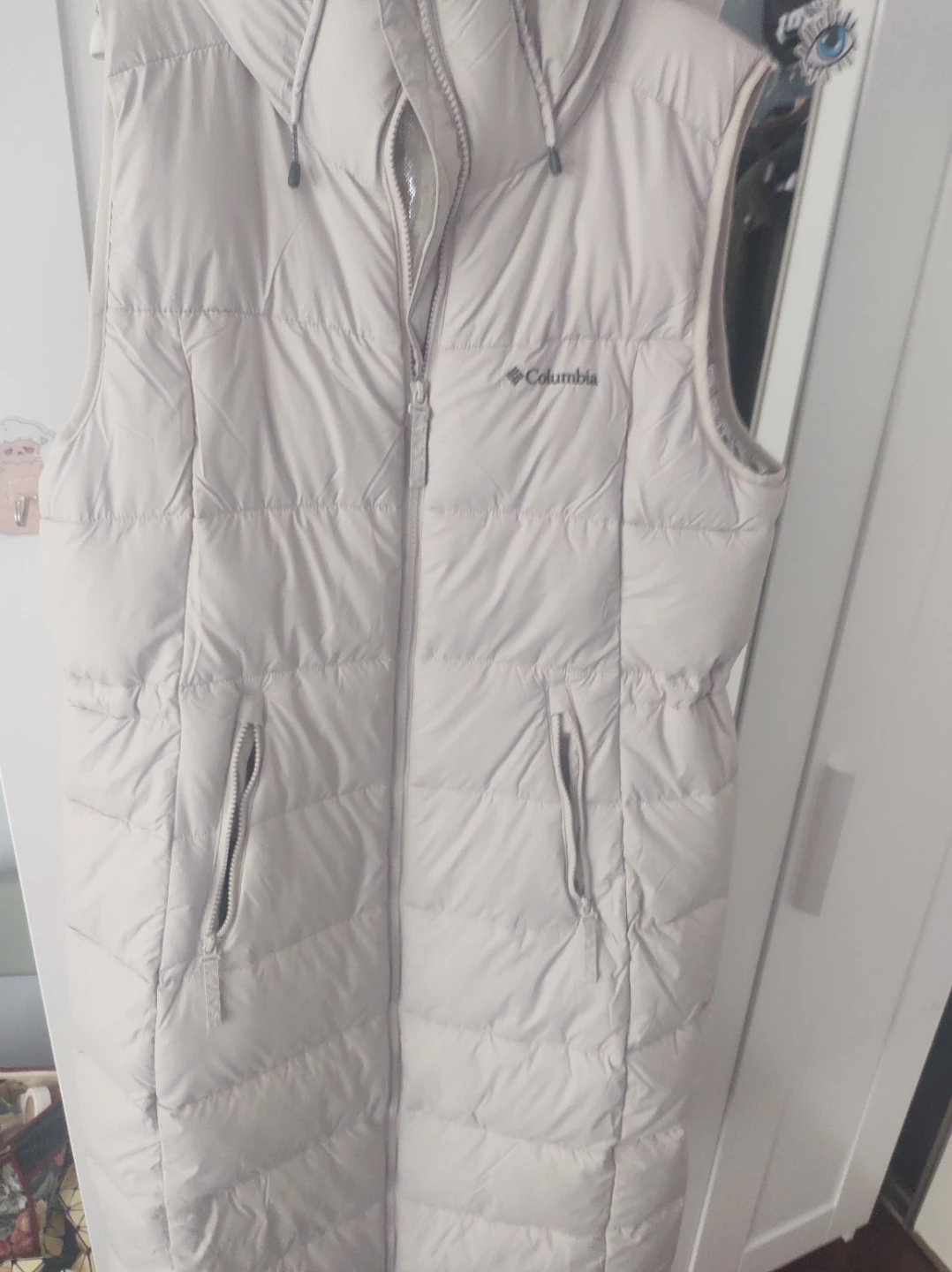 Columbia Puffer Vest with Hood