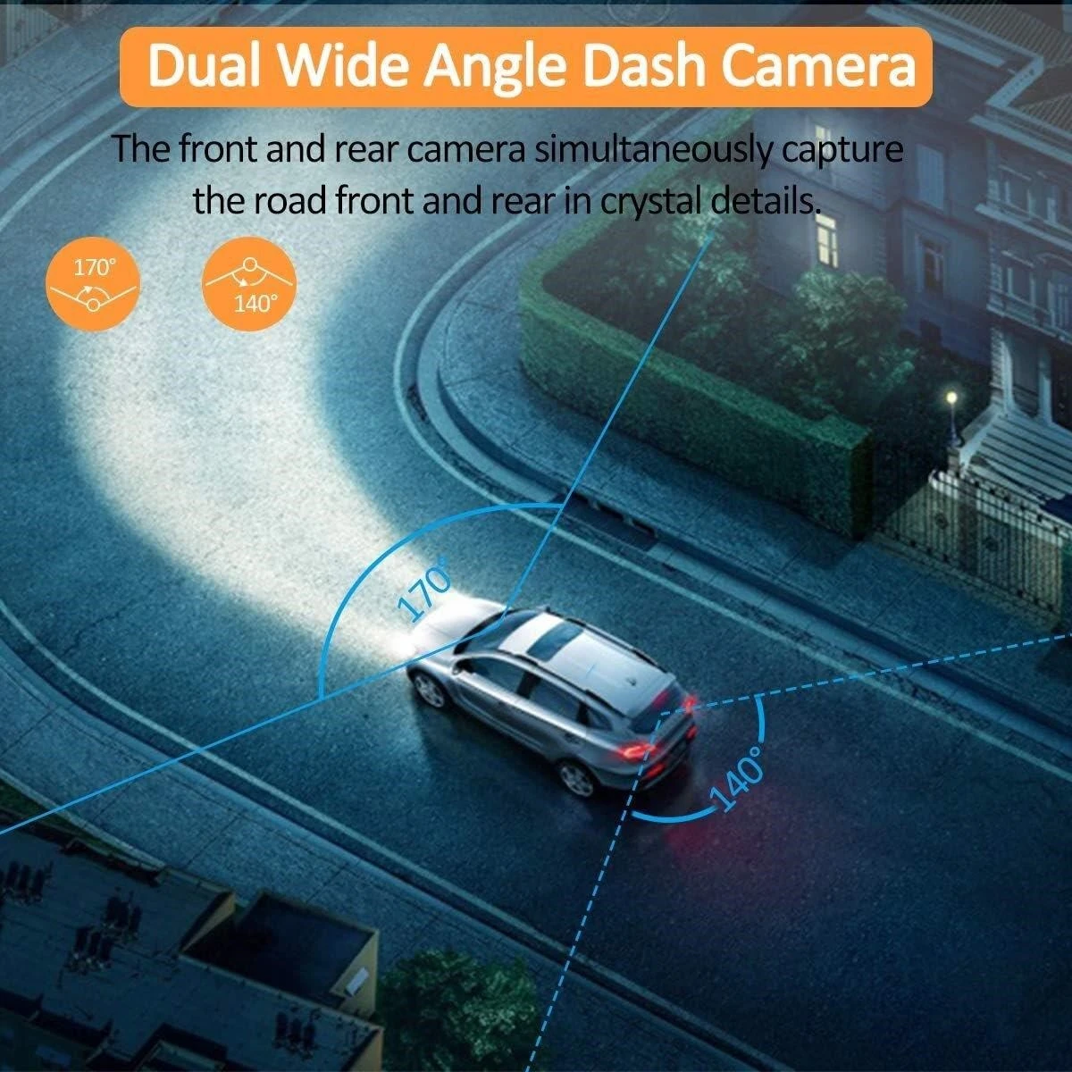 ORSKEY Dash Cam with 32GB MicroSD Card - photo 4