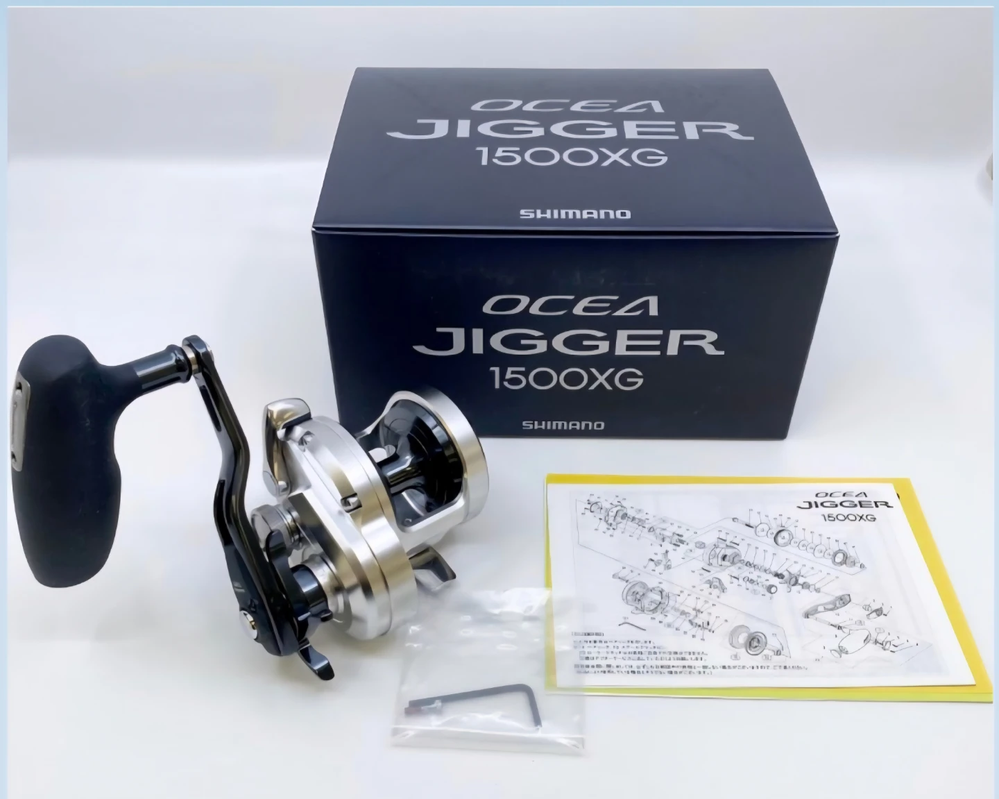 Shimano OCEA JIGGER 1500HG F CUSTOM Fishing Reel