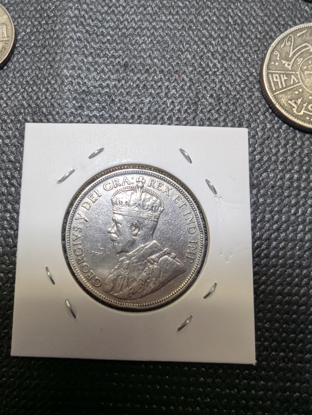 Rare 1911 Newfoundland 50 Cents Coin - photo 2
