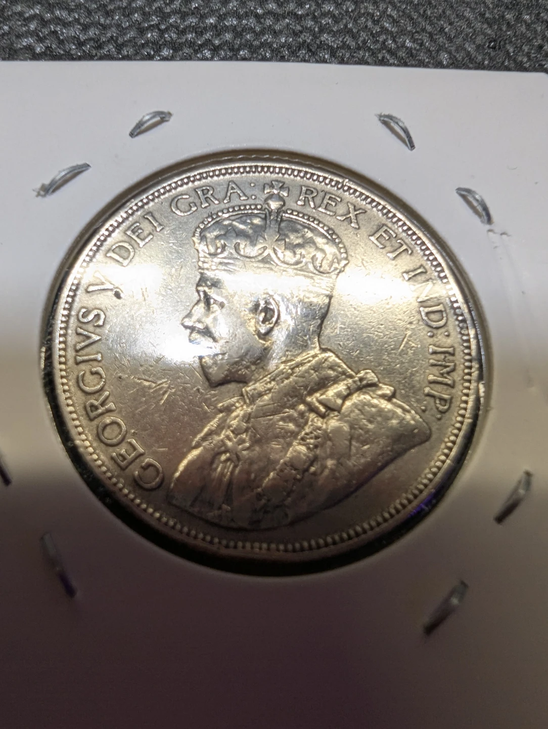 Rare 1911 Newfoundland 50 Cents Coin - photo 4