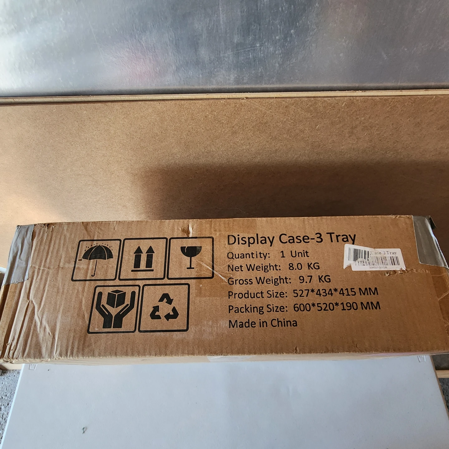YBSVO 3 Tray Commercial Countertop Bakery Display - photo 4