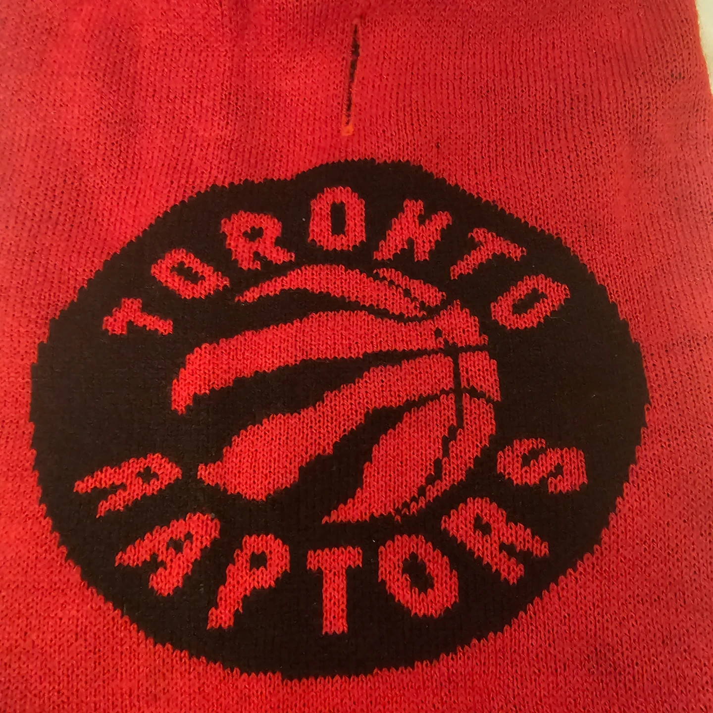 Red and Black Toronto Raptors Dog Sweater - photo 2