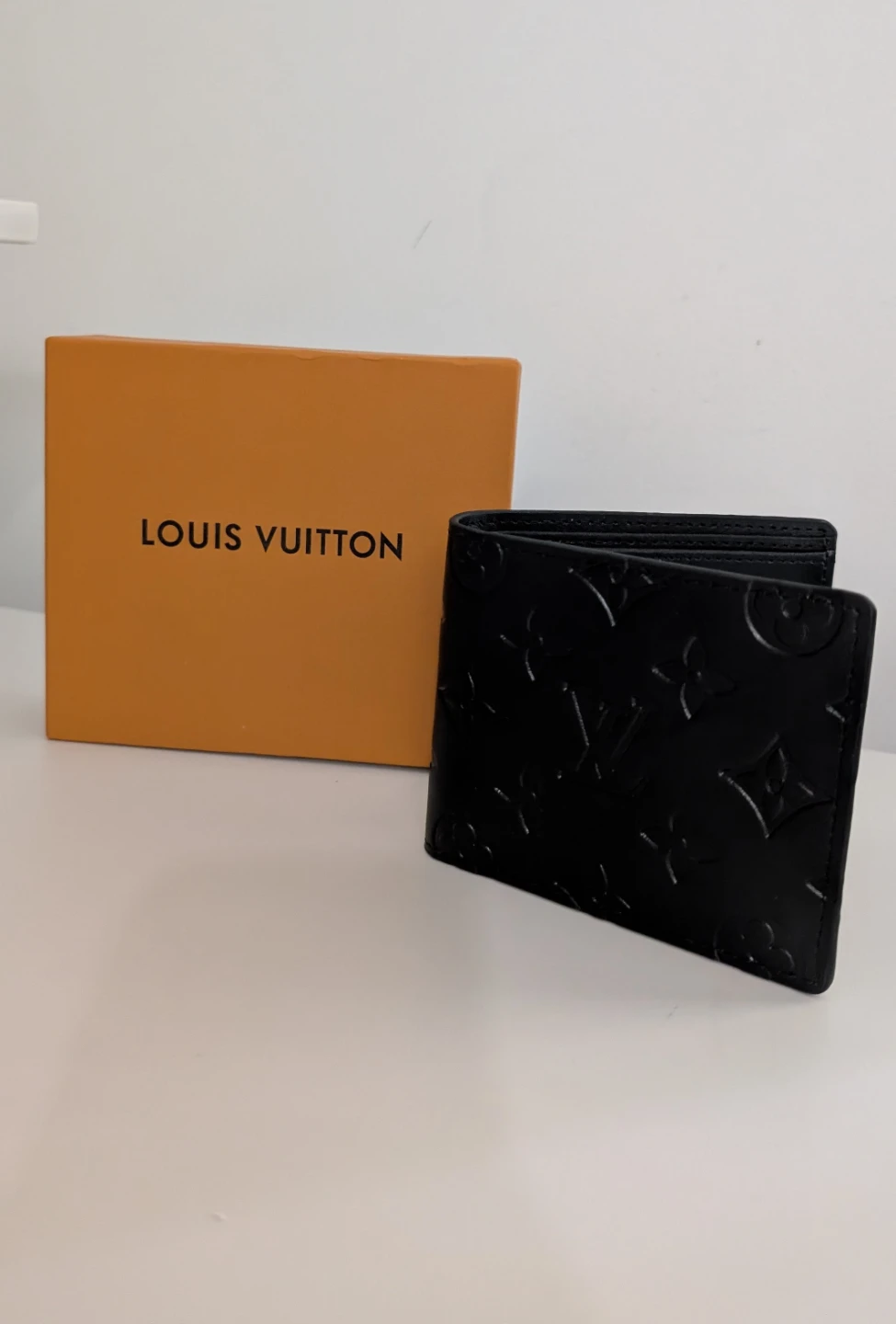 Louis Vuitton Black Monogram Bifold Wallet with Box - photo 2