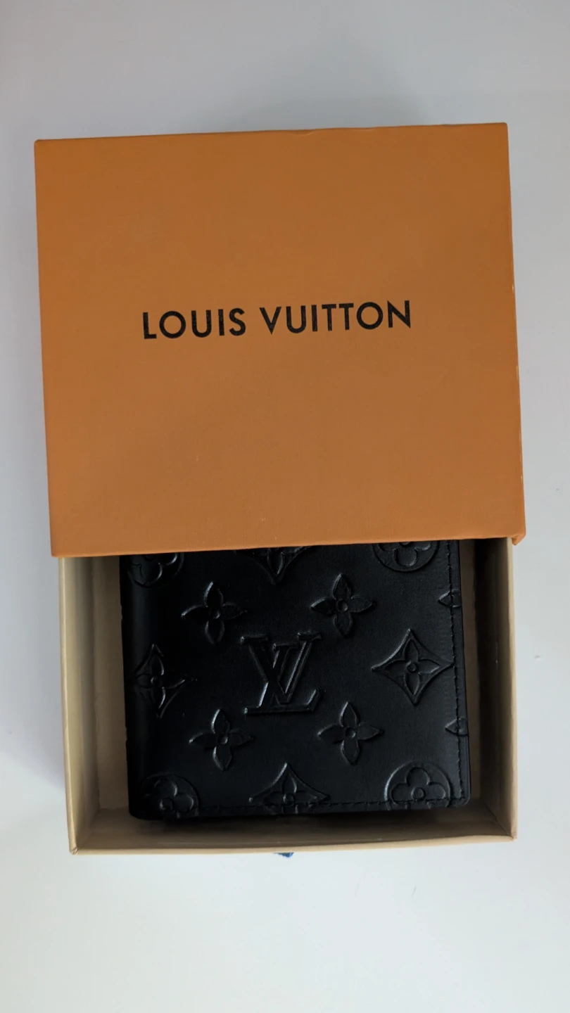 Louis Vuitton Black Monogram Bifold Wallet with Box - photo 5