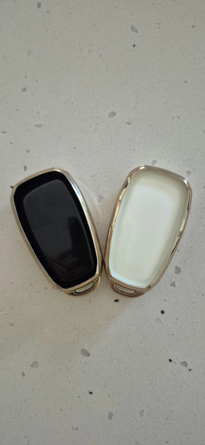 Subaru Car Key Fob Case Cover Set - White and Black - photo 3