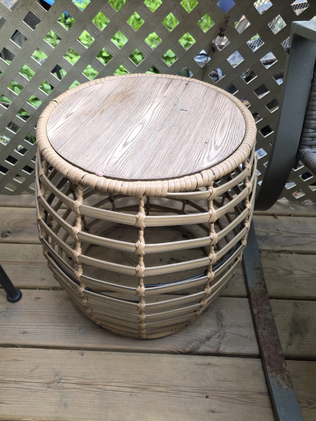 HOMETRENDS Sedona 3-Piece Patio Chat Set - Taupe - photo 4