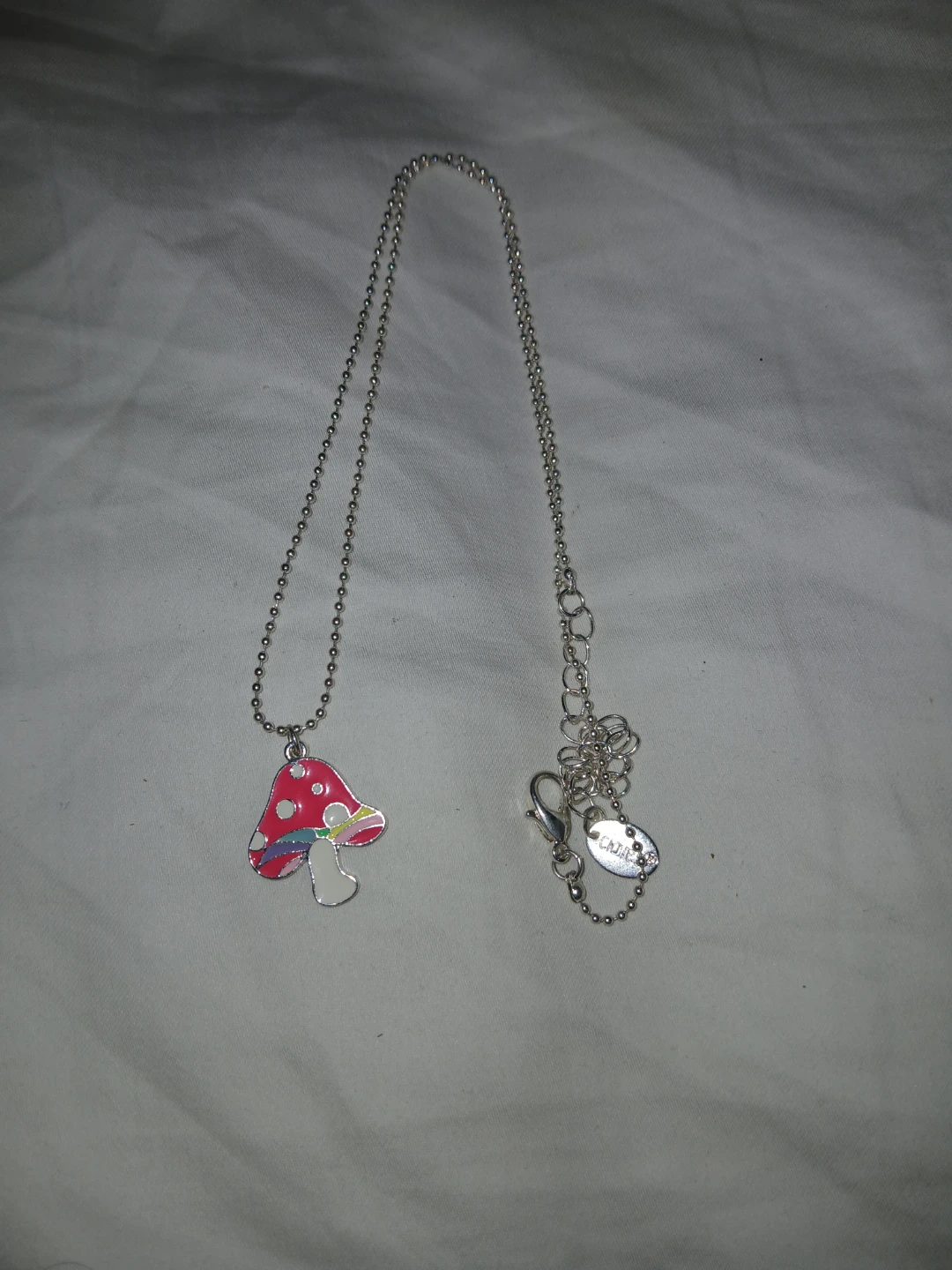 Mushroom Pendant Necklace - photo 2
