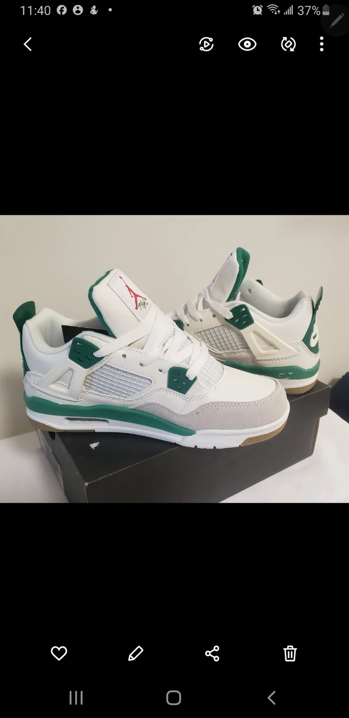 Brand new Kids Jordan Pine Green Size 2Y - photo 2