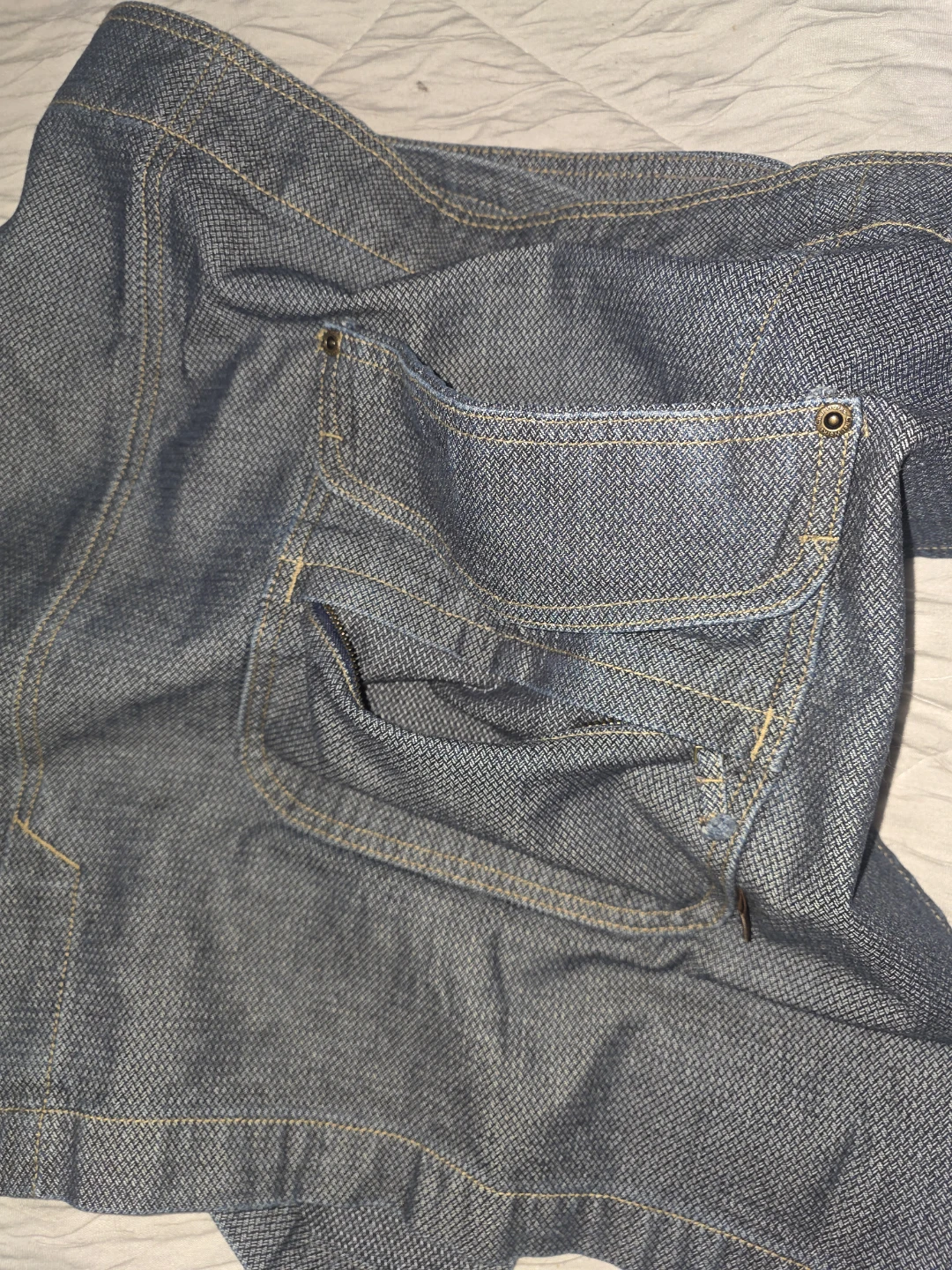 Chef Works Denim Half Bistro Apron - photo 4