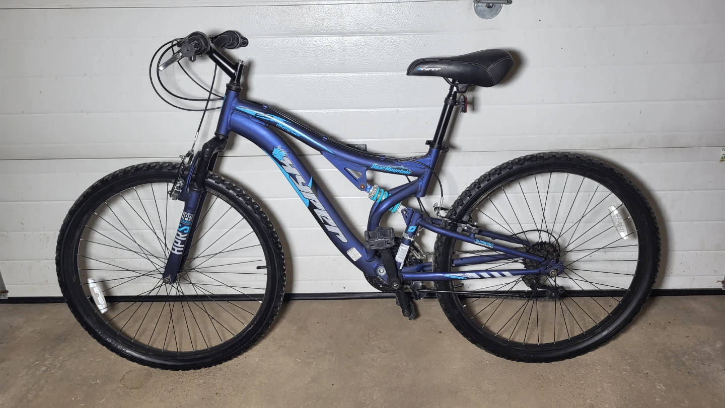 Hyper Women's Full Suspension Bike