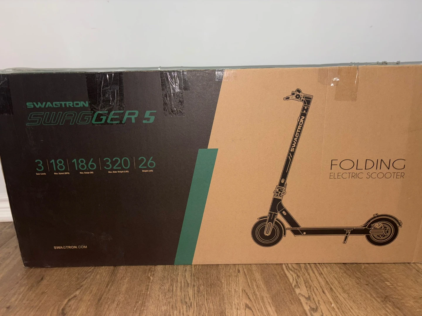 Swagtron Swagger 5 Folding Electric Scooter - photo 5