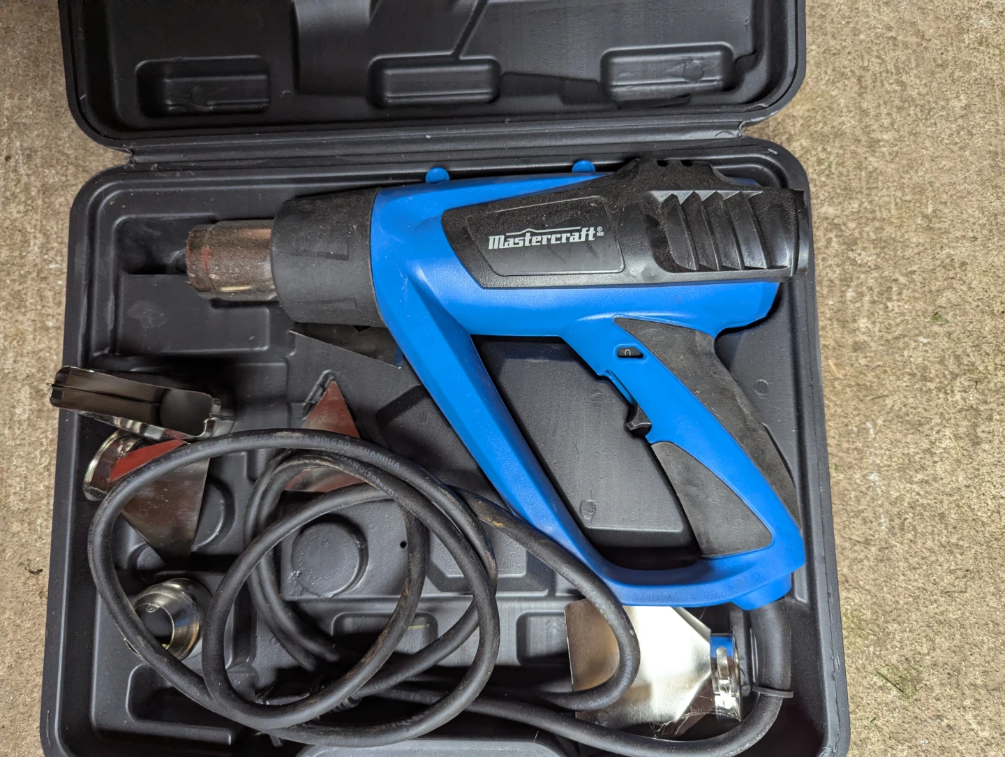 Mastercraft Heat Gun with Accessories