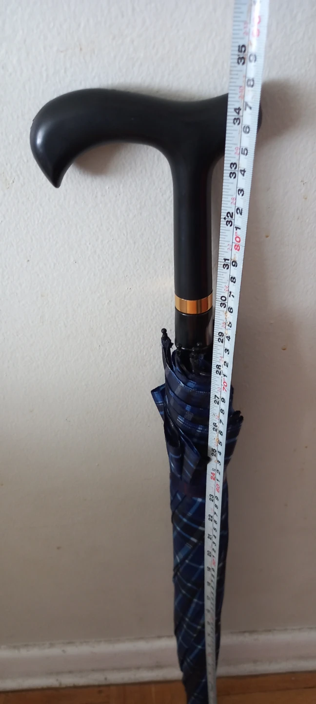 Blue Plaid Umbrella - photo 2