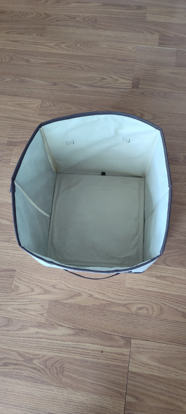 Foldable Storage Bin with Handles - photo 2