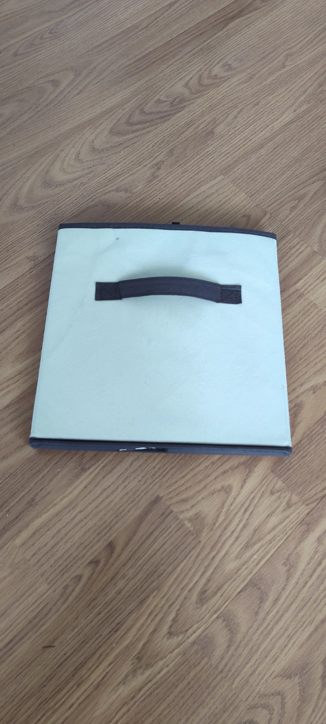 Foldable Storage Bin with Handles - photo 3