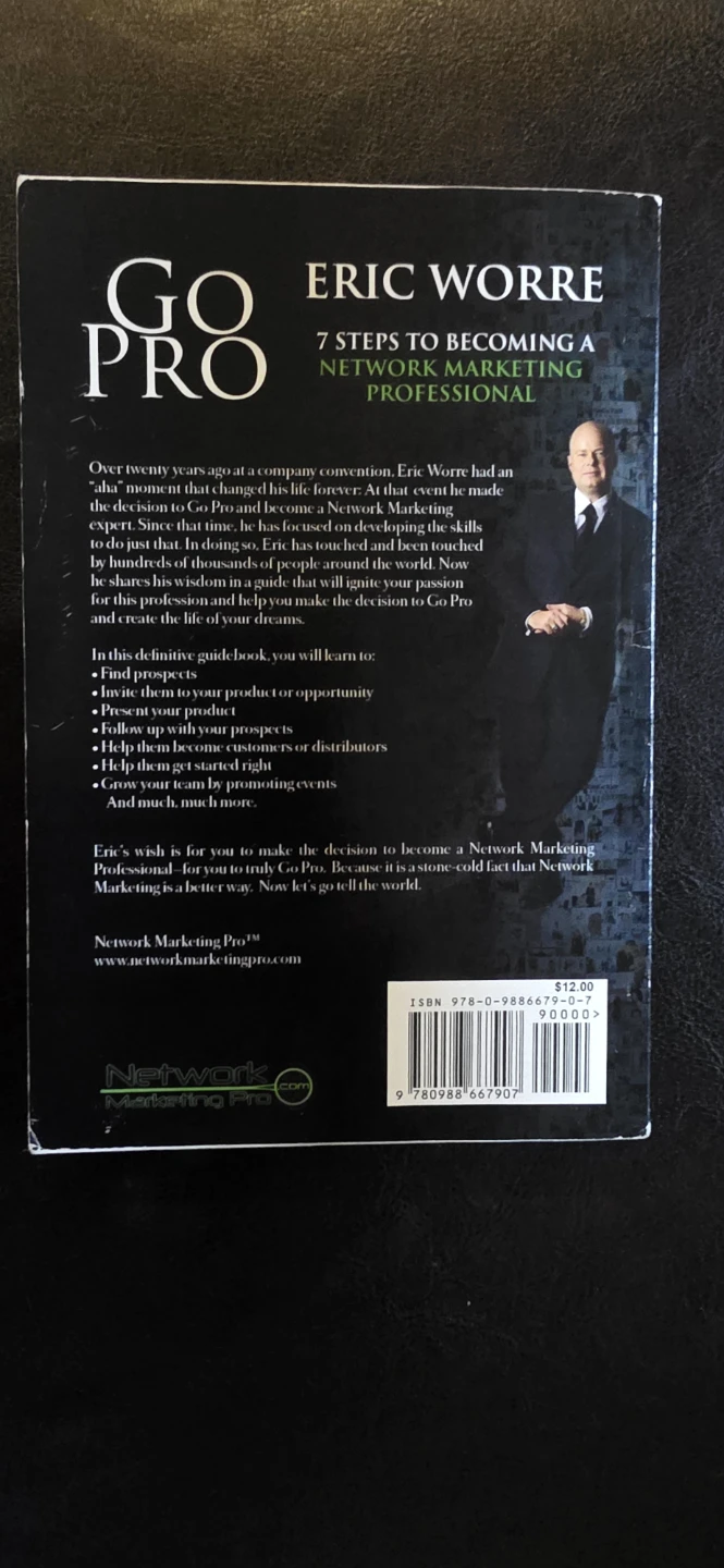 Go Pro: 7 Steps to Becoming a Network Marketer - photo 2