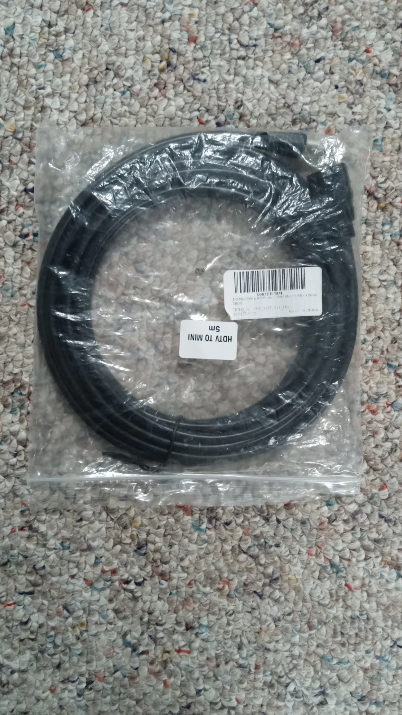 HDMI to Mini HDMI Cable - 5m
