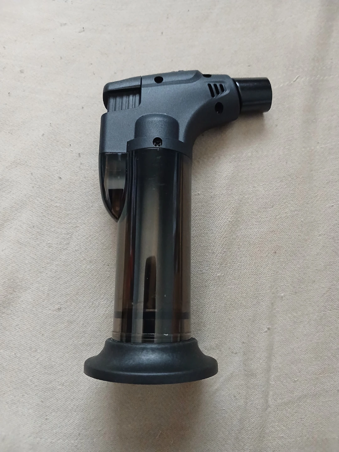 Black Butane Torch With Stand & Cleaning Brush - photo 3