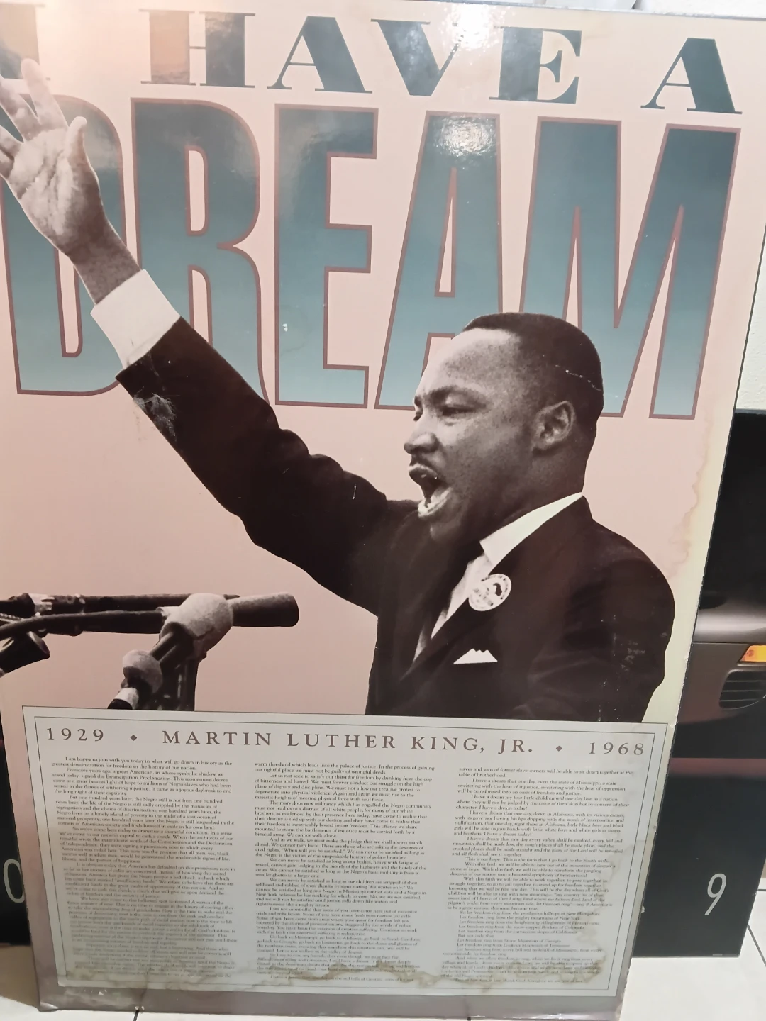 Martin Luther King Jr. "I Have a Dream" Historical Print - photo 2
