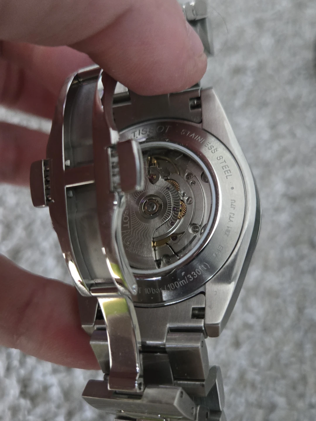 Tissot gentlemans powermatic brand new mens watch - photo 2