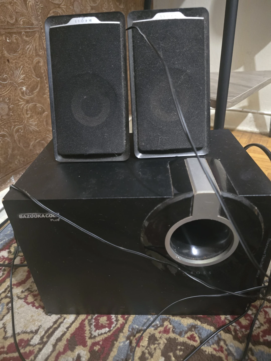Cyber Acoustics BA-2115 Bazooka Gold Plus 2.1 Speaker System - photo 2