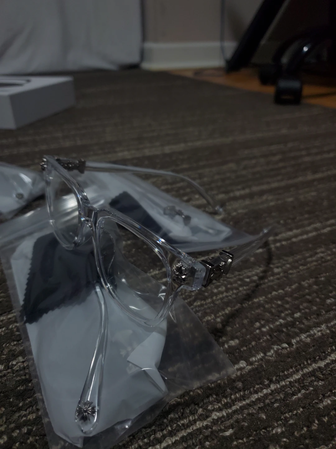 Chrome Hearts Clear Eyeglasses white edition - photo 2