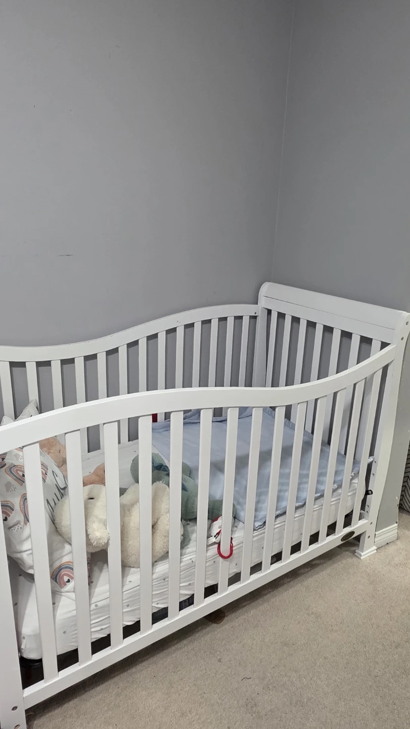 White Convertible Crib
