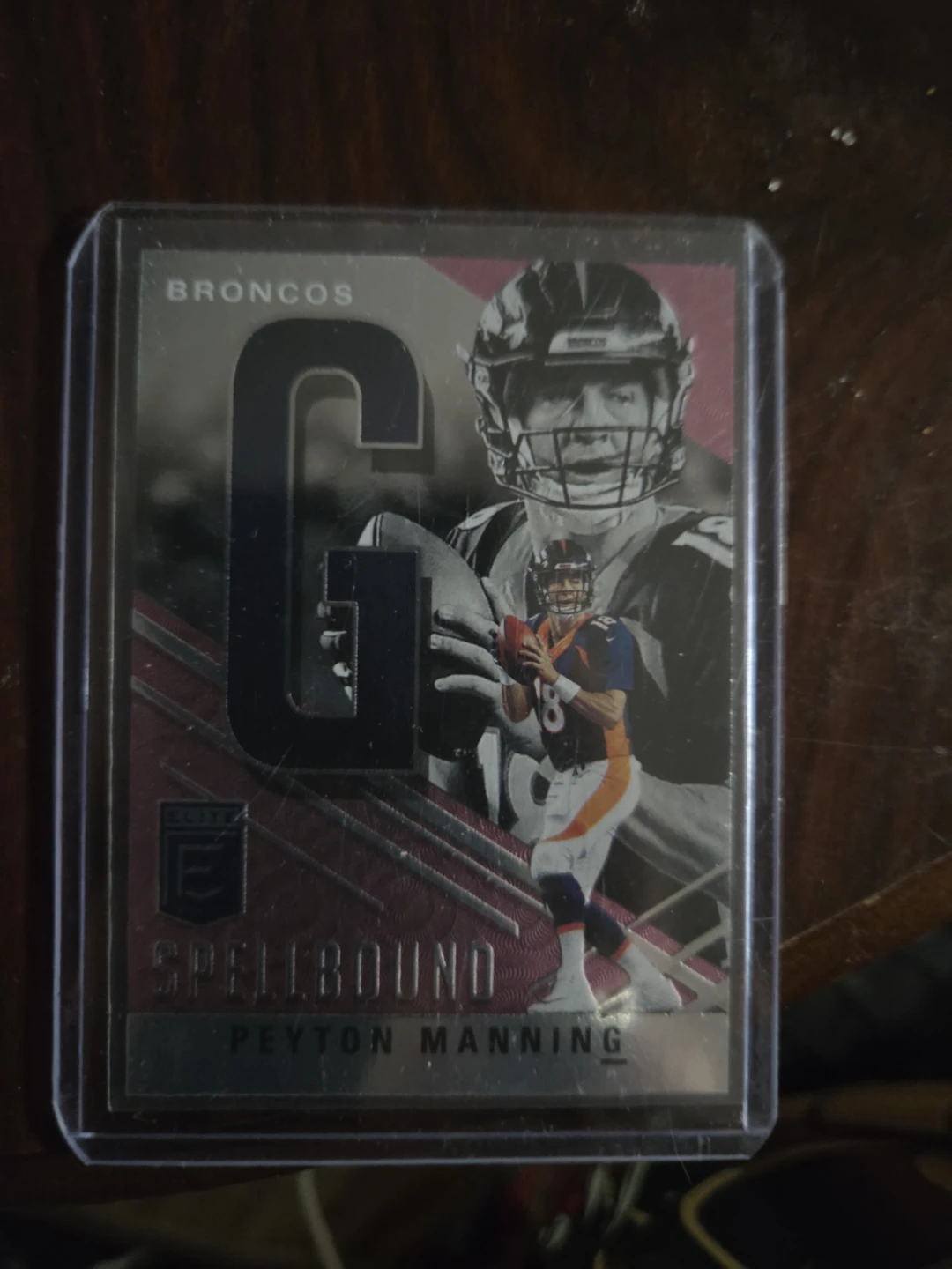 Peyton Manning Denver Broncos Spellbound Football Card