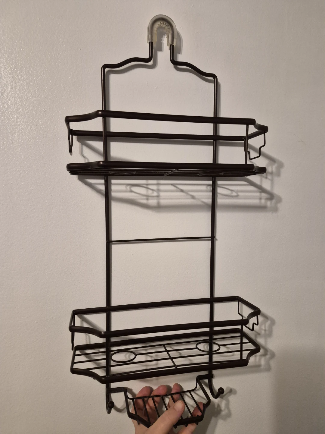 Bronze Metal Shower Caddy Organizer