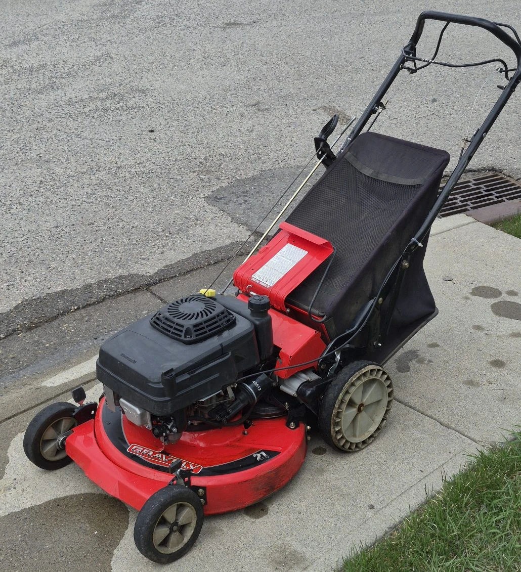 Gravely Red Lawn Mower - photo 2