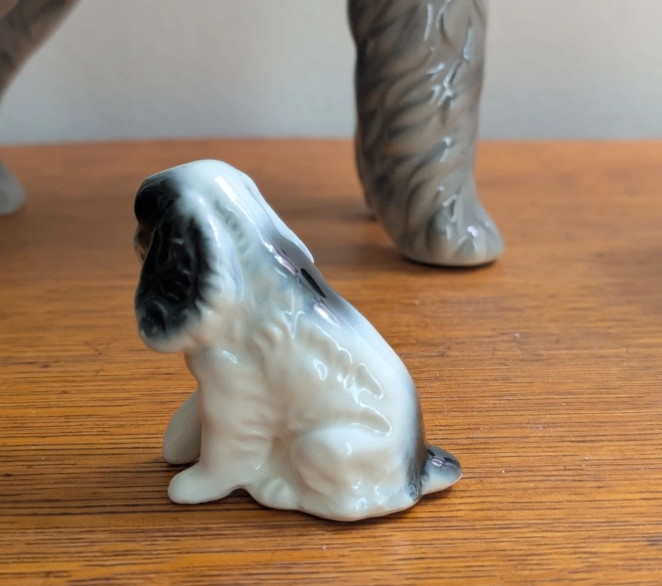 Vintage Japan Cocker Spaniel Statue - photo 3