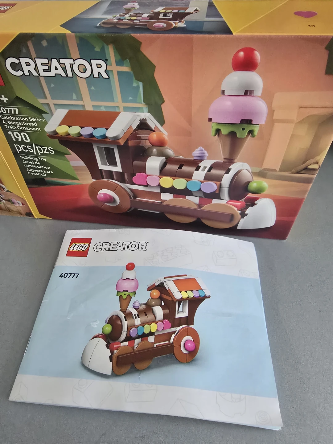 LEGO Creator 40777 Gingerbread Train Ornament Building Toy