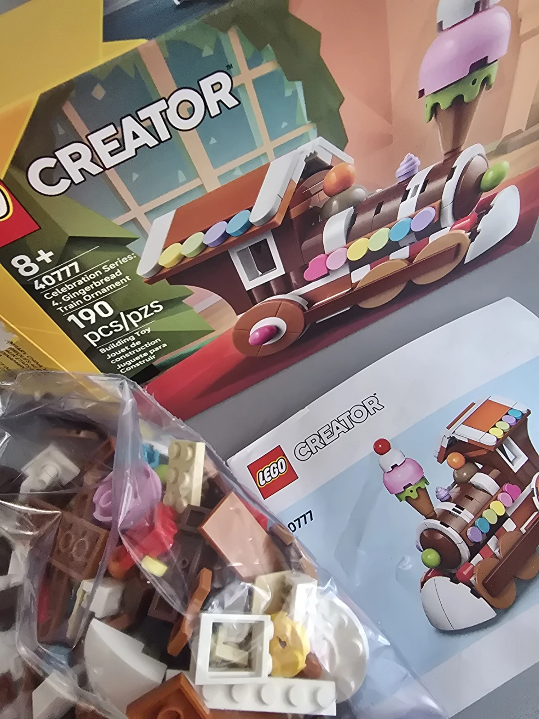 LEGO Creator 40777 Gingerbread Train Ornament Building Toy - photo 2
