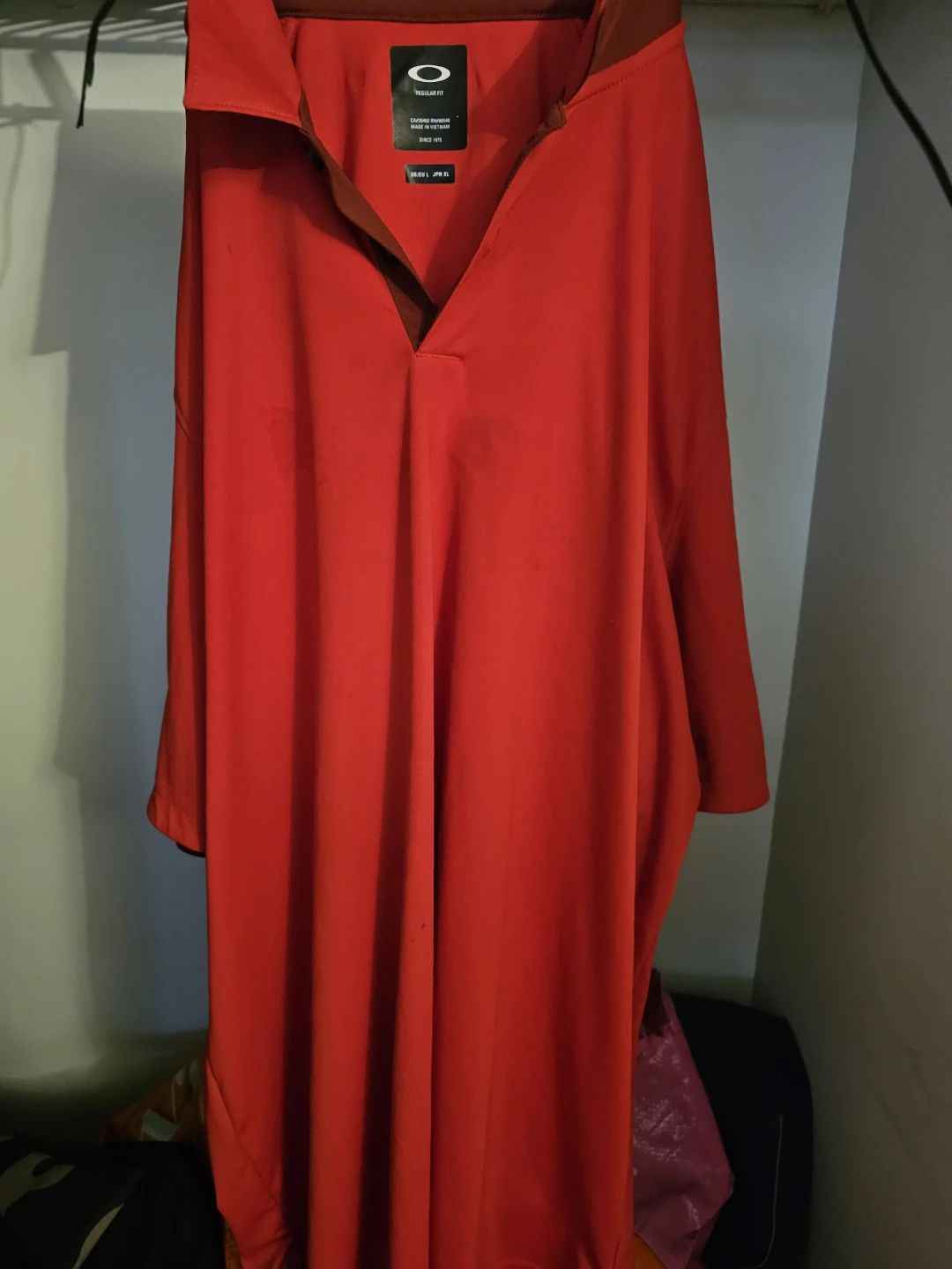 Oakley Red Polo Shirt - Size L - photo 2