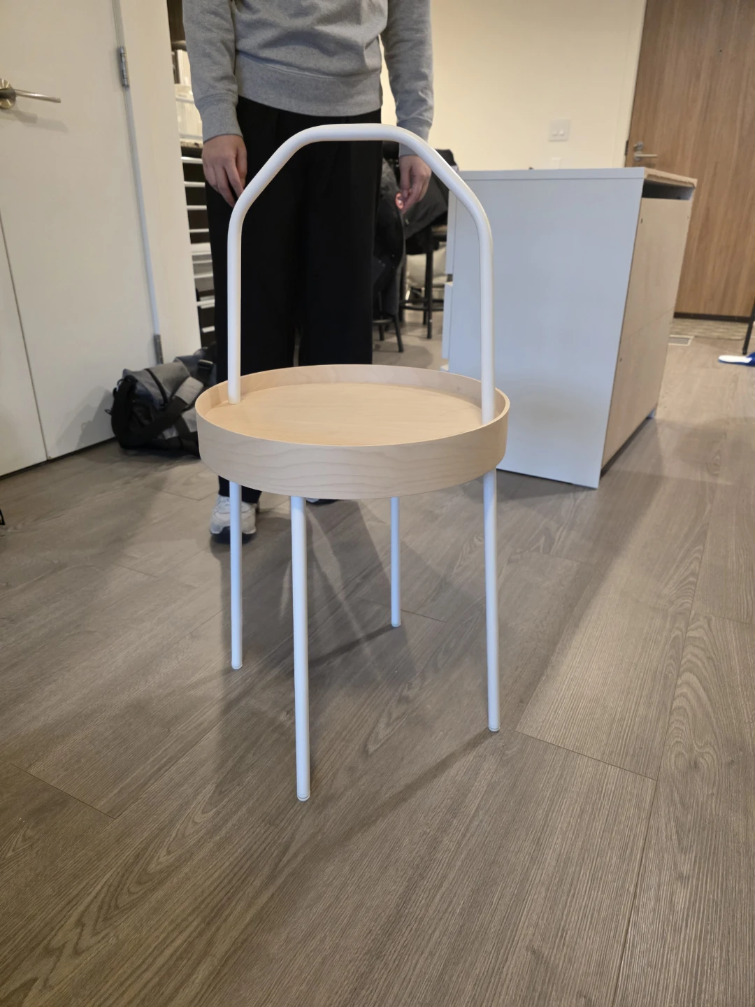 2 Wooden Side Table with White Handle (30 each) - photo 2