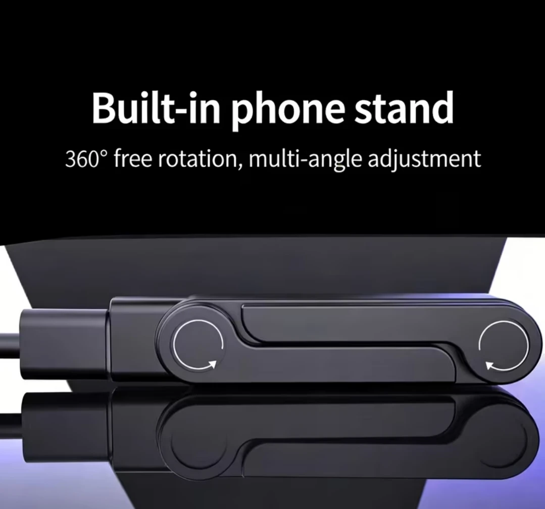 Wowssyo 2-in-1 240W Phone Stand Adapter