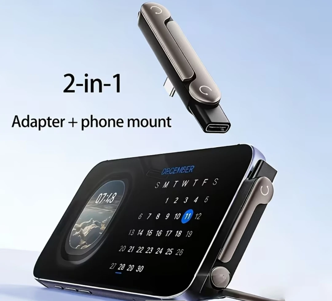 Wowssyo 2-in-1 240W Phone Stand Adapter - photo 2