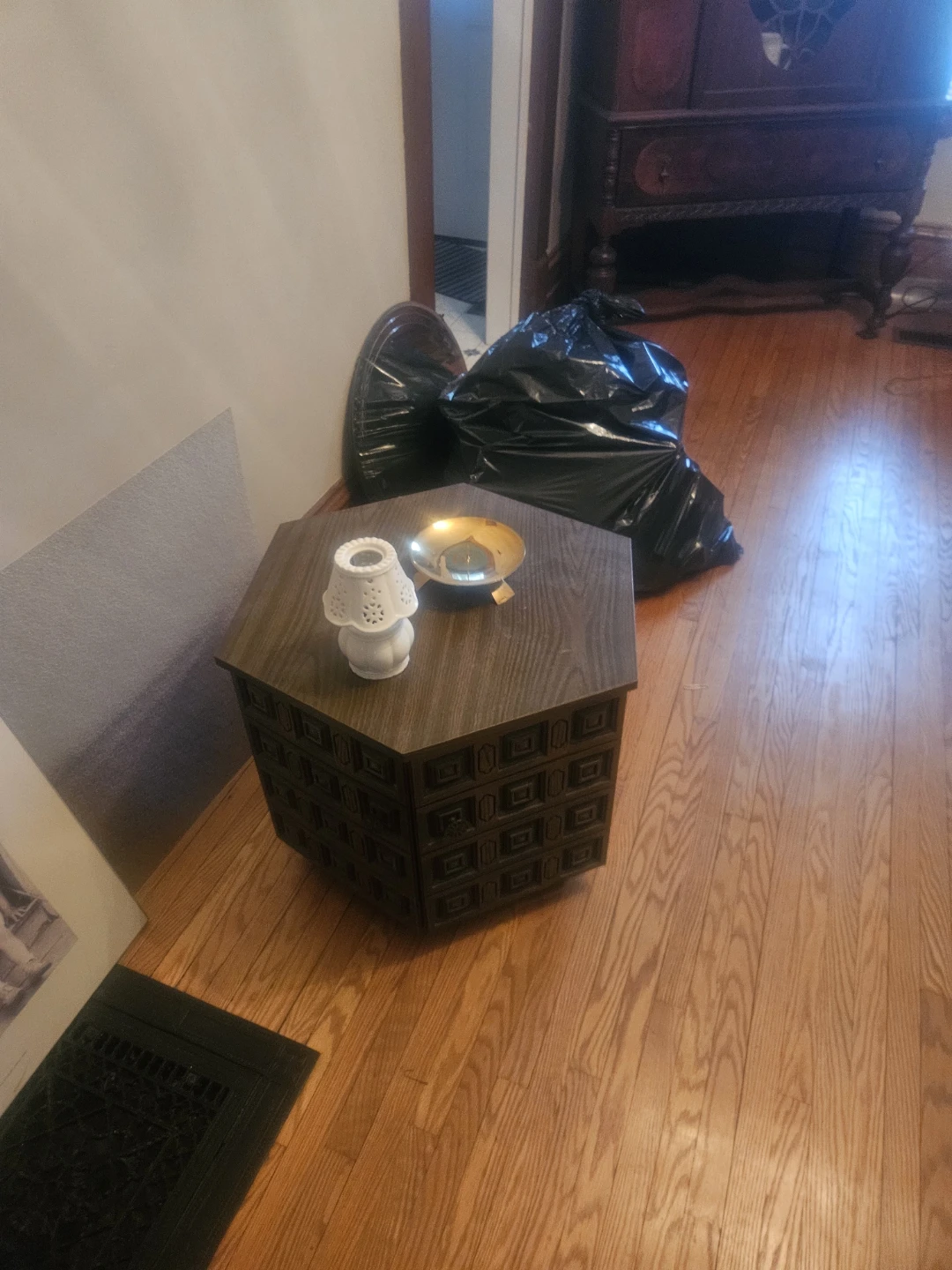 Side table with storage - photo 2