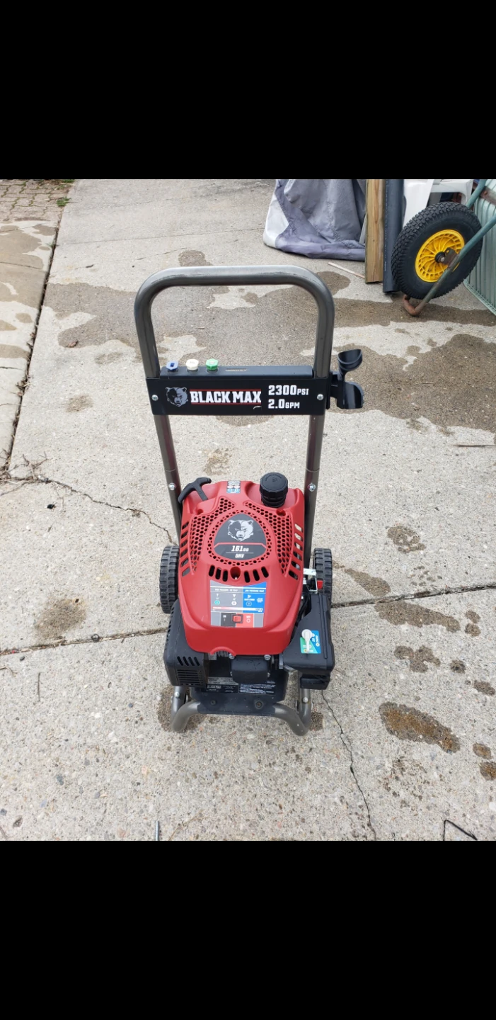Black Max 2300 PSI Pressure Washer Parts