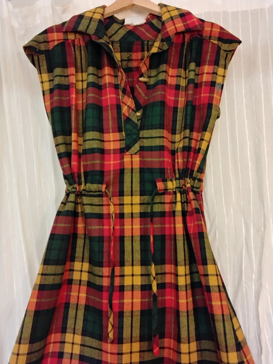 Day-al Dress Inc. Plaid Flannel Dress