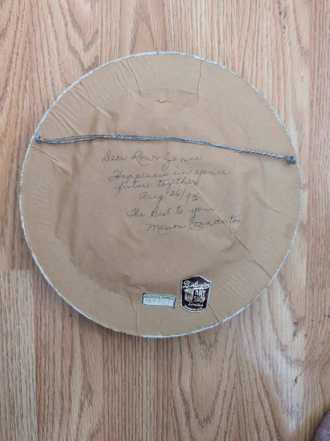 Vintage Rose Peti-Point Needlework Framed Art - photo 5