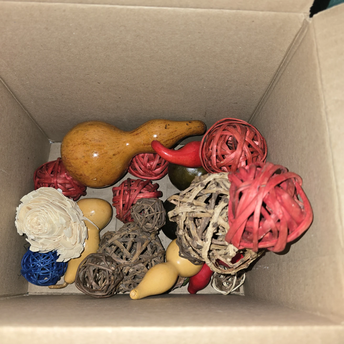 Assorted Craft & Decor Orbs and Gourds